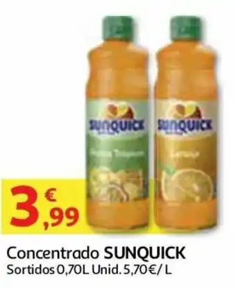 Auchan Concentrado Sunquick 0,70L promoção