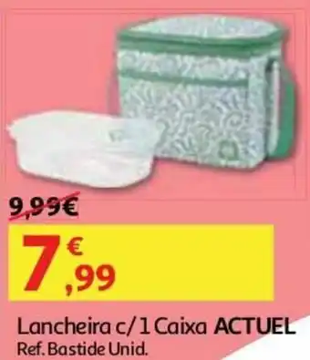 Auchan Lancheira c/ 1 Caixa Actuel promoção