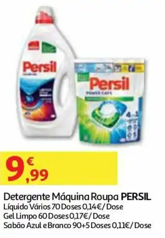 Auchan Detergente Máquina Roupa Persil 70 Doses promoção