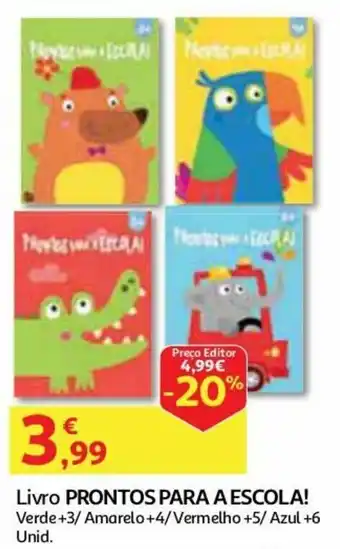 Auchan Livro Prontos para A Escola! promoção
