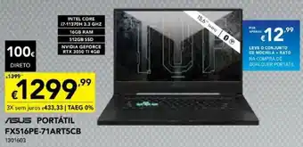 Asus Portátil FX516PE-71ART5CB