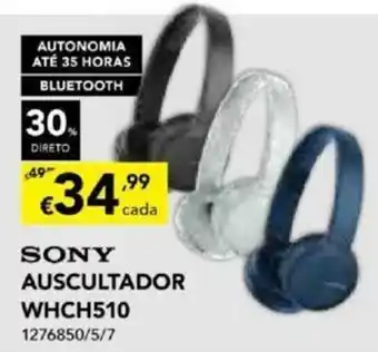 sony Auscultador WHCH510