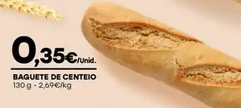 Intermarché Baguete de Centeio 130g promoção