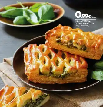 Malha Vegetal c/Queijo Ricotta 110g