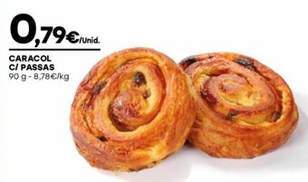 Intermarché Caracol c/Passas 90g promoção