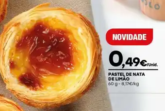 Intermarché Pastel de Nata de Limão 60g promoção