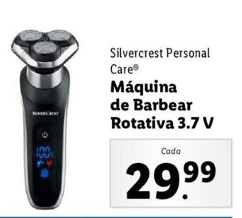 Lidl Silvercrest Personal Care® Máquina de Barbear Rotativa 3.7 V promoção