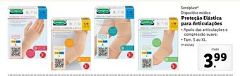 Lidl Sensiplast Dispositivo médico Proteção Elástica para Articulações promoção