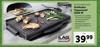 Lidl Silvercrest Kitchen Tools® Grelhador Teppanyaki 2000 W promoção