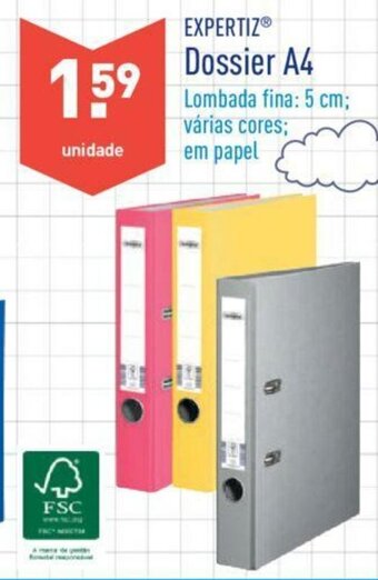 ALDI Expertiz Dossier A4 promoção