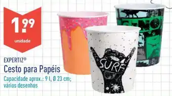 ALDI Expertiz Cesto para Papéis promoção