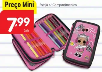 Minipreço Estojo C/ Compartimentos promoção
