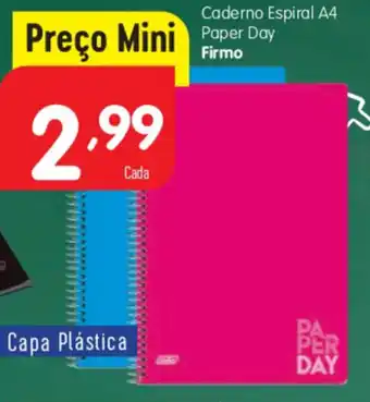 Caderno Espiral A4 Paper Day Firmo