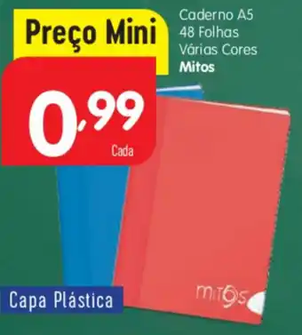 Caderno A5 48 Folhas Mitos