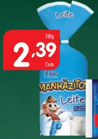 Manhãzitos Leite 280g