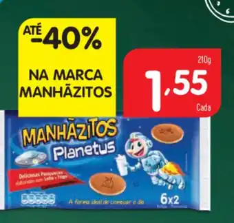 Minipreço Manhãzitos Planetus 210g promoção