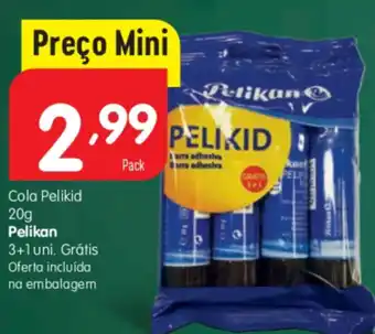 Minipreço Cola Pelikid 20g Pelikan promoção