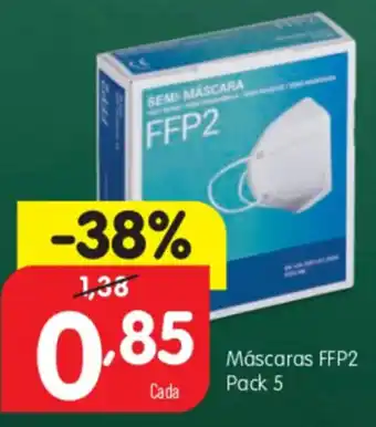 Minipreço Máscaras FFP2 Pack 5 promoção