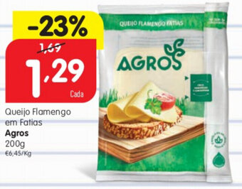 Minipreço Queijo Flamengo em Fatias Agros 200g promoção