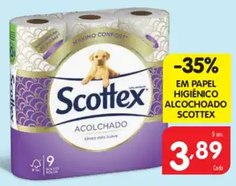 Minipreço Em Papel Higiénico Alcochoado Scottex 9 uni. promoção