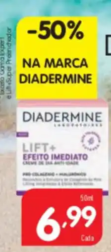 Minipreço Diadermine Lift+Efeito Imediato 50ml promoção
