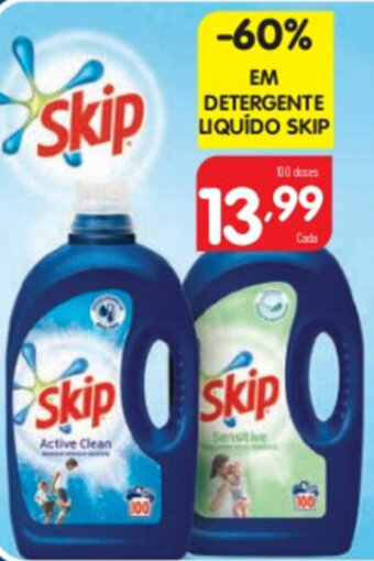 Minipreço Detergente liquído Skip promoção