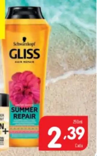 Minipreço Gliss Summer Repair 250ml promoção