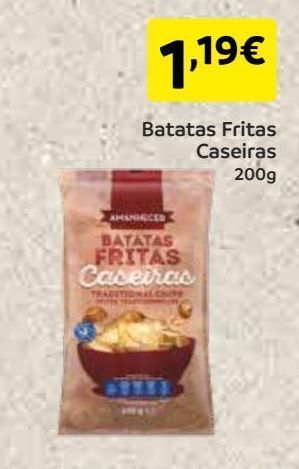 Batata chips amanhecer