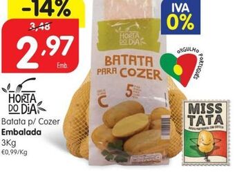 Minipreço Batatas promoção