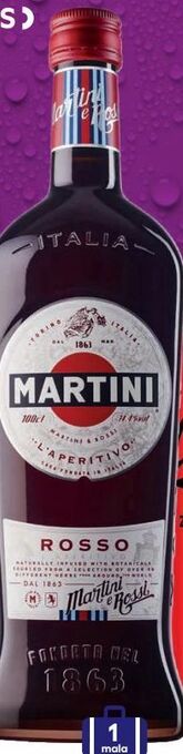 Recheio Bebidas alcoólicas martini promoção