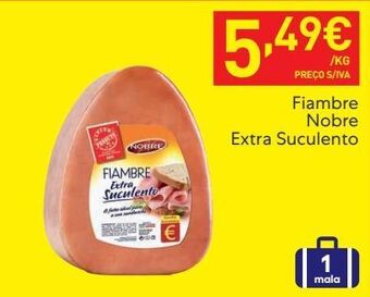 Recheio Presunto nobre promoção