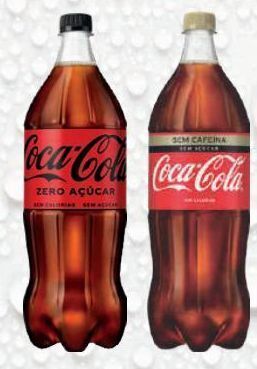 Recheio Coca cola zero promoção