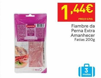Recheio Presunto amanhecer promoção