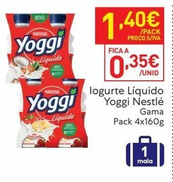 Recheio Iogurte yoggi promoção