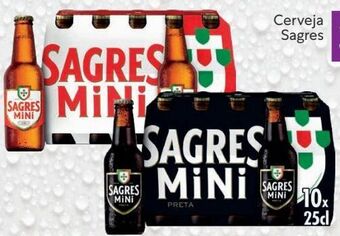 Recheio Cerveja sagres mini promoção