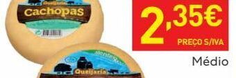 Recheio Queijos promoção