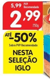 Minipreço Congelados iglo promoção