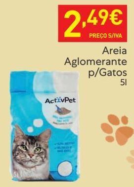 Recheio Areia para gato activpet promoção