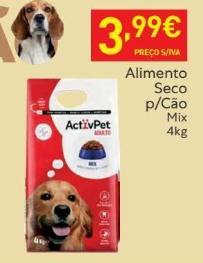 Recheio Ração para cães activpet promoção