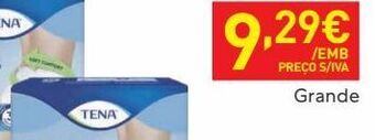Recheio Incontinência tena promoção