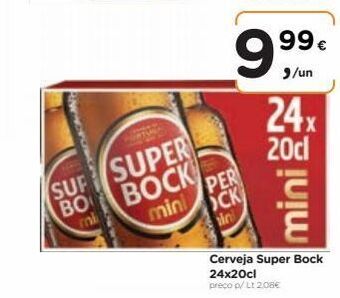 Aqui é fresco Cerveja super bock promoção