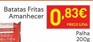 Recheio Batata chips amanhecer promoção