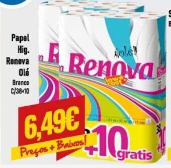 Belita Papel higiênico renova promoção