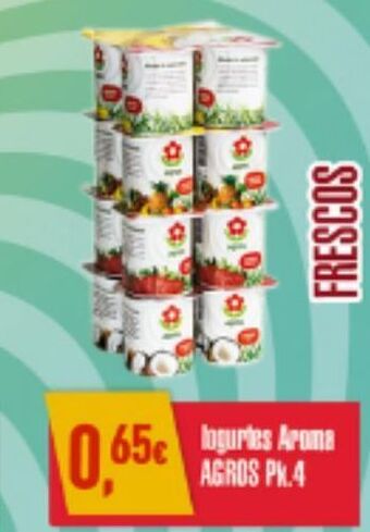 Miranda Supermercados Iogurte agros promoção