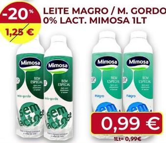 Ponto Fresco Leite mimosa promoção