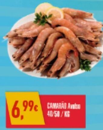 Miranda Supermercados Camarão promoção