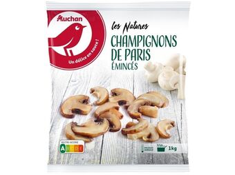 Auchan Cogumelos auchan laminados 1kg promoção