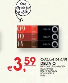 Meu Super Cápsulas de café delta q promoção