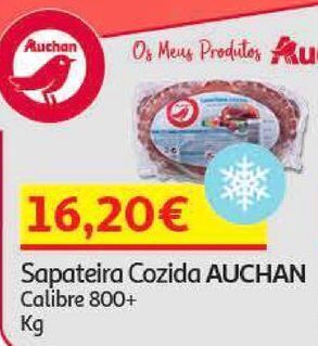 Sapateira cozida auchan calibre 800+ kg