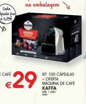 Meu Super Cápsulas de café kaffa promoção